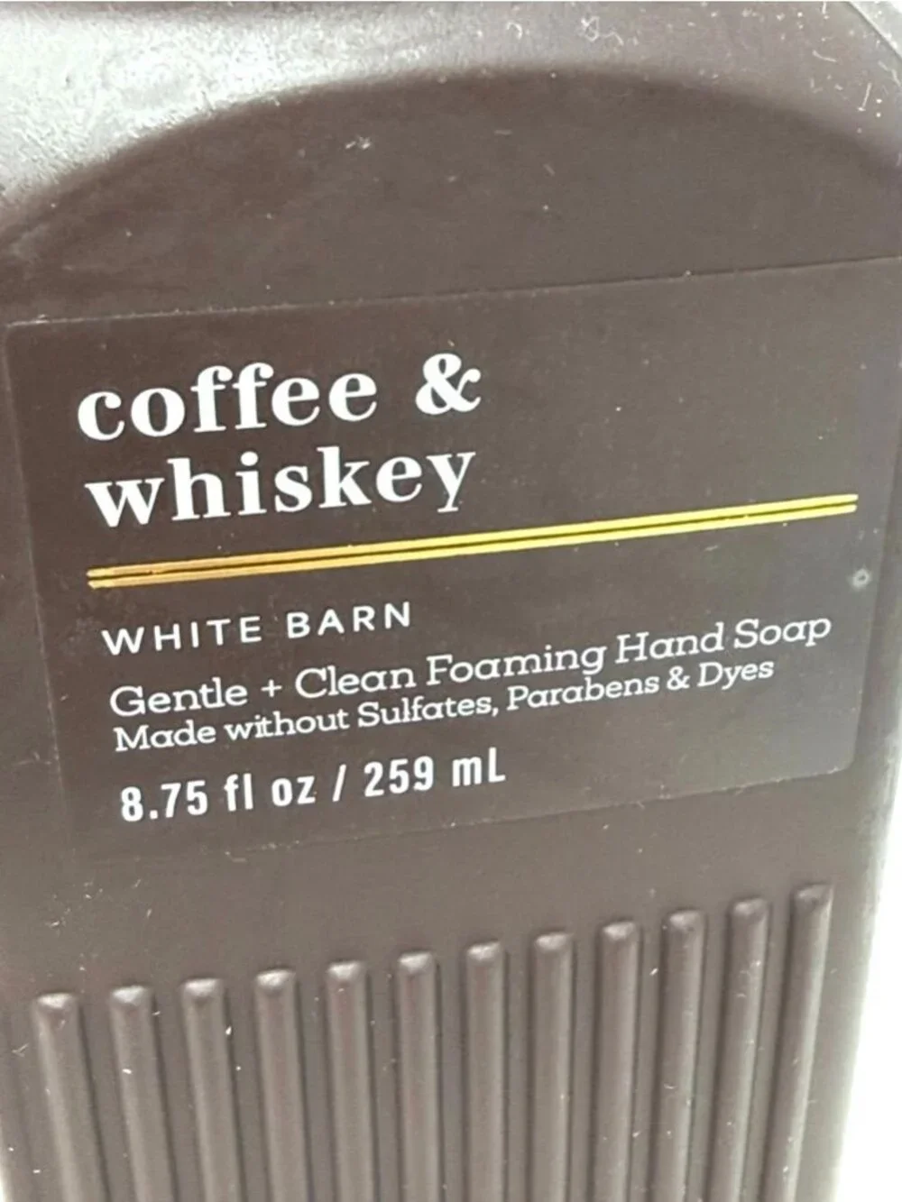 Bath & Body Works Coffee & Whiskey Foaming Hand Soap 8.75 Fl Oz